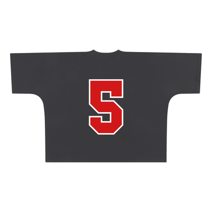 RG SKULL: SKULL 5 STAR BOX FIT TEE SHIRT