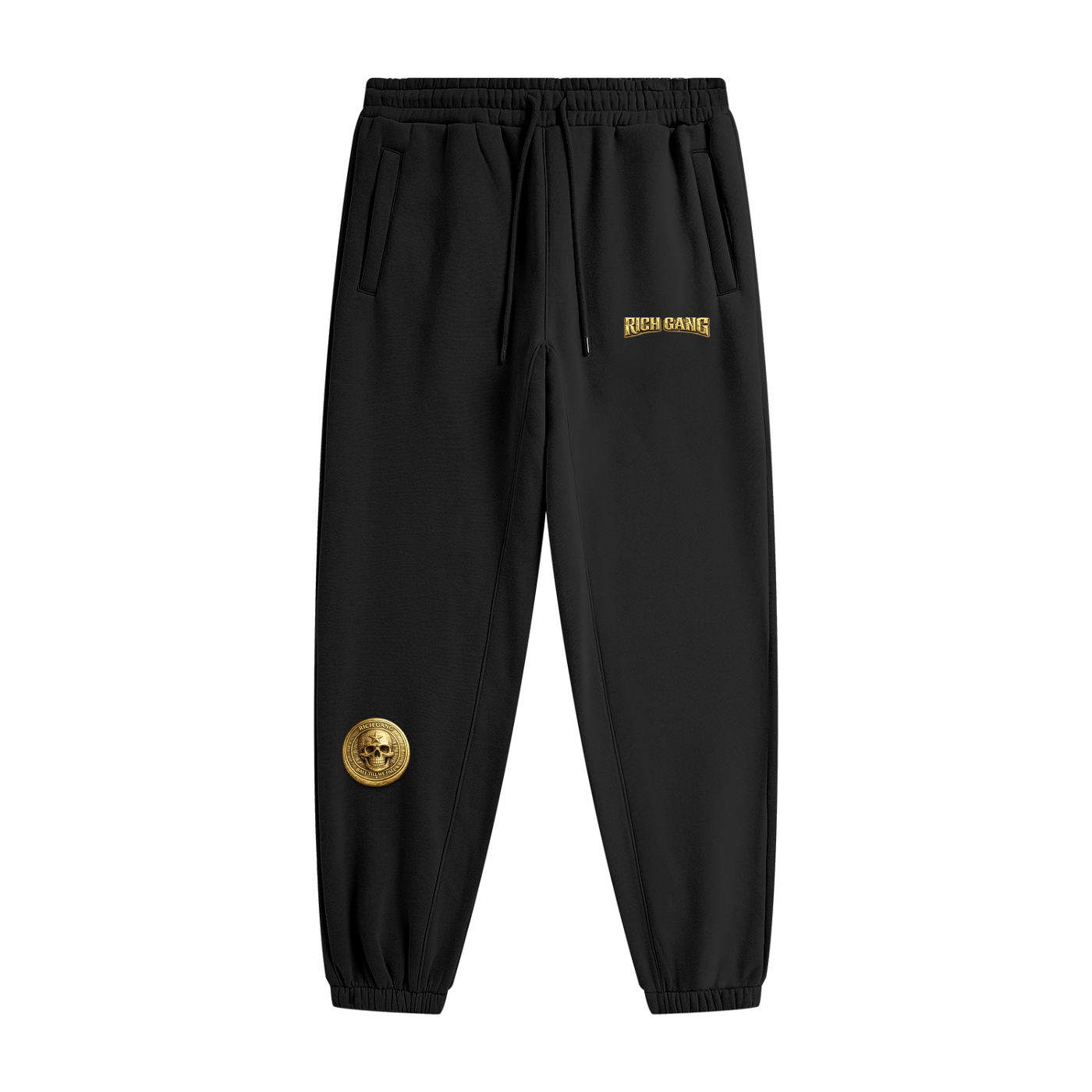 RG COIN: FLEECE SWEATPANTS (GOLD COIN)