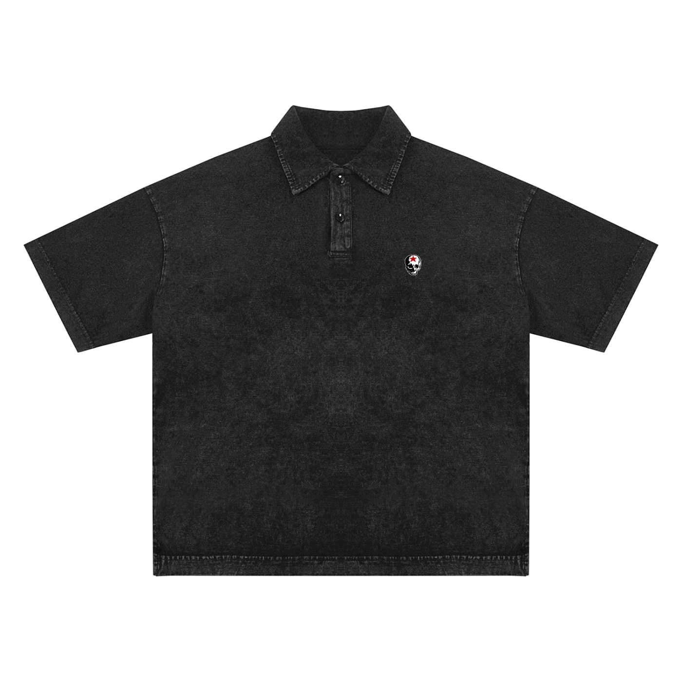 RG SKULL: SKULL POLO SHIRT