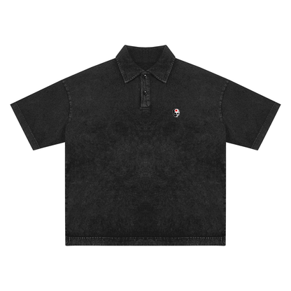 RG SKULL: SKULL POLO SHIRT