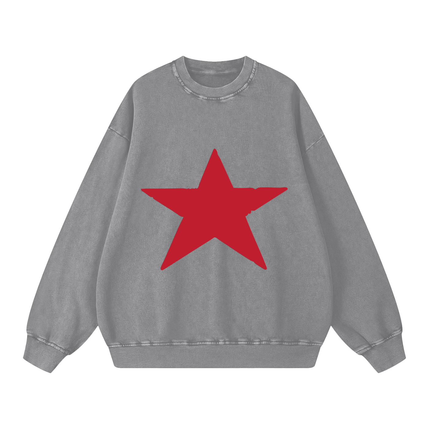 RG SKULL: 5 STAR CREWNECK SWEATER