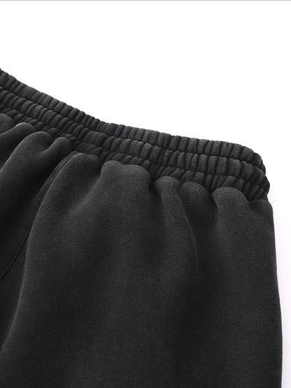 RG SKULL: RG SKULL COLLECTION BAGGY SWEATPANTS (VINTAGE BLACK)