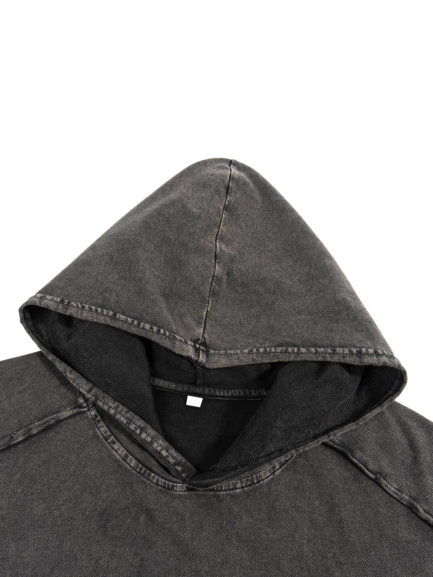 RG SKULL: RICH GANG SKULL COLLECTION BOX FIT SLEEVELESS HOODIE(VINTAGE CUT)